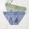 Calzoncillos para Hombre, Fibra de Bambú, Cintura Media, Corte Alto, Transpirables, Amigables con la Piel, Alta Elasticidad, Cómodos, Suaves, Ropa Interior para Hombre para Todas las Estaciones