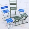 Taburete plegable exterior naranja mini portátil ligero silla plegable para ancianos otros