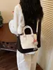 Bolsa Saco Xadrez de Marca Estrangeira Super Popular Nova Coleção Primavera/Verão 2026 Versátil Bolsa Feminina Bolsa Transversal Bolsa de Ombro de Alta Qualidade