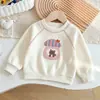 Sudadera para niña, nuevo estilo otoño 2026, elegante, a la moda, linda, muy bonita, top de manga larga para principios de otoño