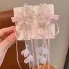 Acessório de Cabeça Hanfu Infantil Feminino Super Fada Flor Antiga Grampo de Cabelo Bebê Princesa Par Meninas Estilo Chinês Grampo de Cabelo com Borla