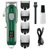 Mini cortapelos eléctrico portátil transfronterizo cabeza de aceite pantalla digital cortapelos eléctrico pequeño empujador de tallado maquinilla de afeitar
