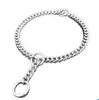 Collar para Perro Acero Inoxidable Pastor Alemán Metal Rottweiler Cadena para Perro Golden Retriever Perro Grande Cadena de Control para Entrenamiento Cadena para el Cuello Ninguno