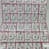 Pendientes de lentejuelas a rayas pequeños, frescos y con un diseño único - pendientes de moda, un juego de tres pares en una caja, disponibles en varios estilos para venta al por mayor