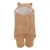 Manta Saco para Bebê Transfronteiriça para Recém-Nascidos, Espessa para Outono e Inverno, Saco de Dormir para Bebê, Swaddle Anti-Susto