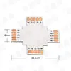 Placa PCB, barra de luz RGB, placa adaptadora de barra de luz colorida, adaptador tipo T, conector FPC sin soldadura