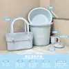 Set de Dormitorio Estudiantil Cubo Lavabo Tablero Grande Alojamiento Estudiante Interno Artículos Esenciales para Estudiantes Artículos de Tocador Lavado Estudiante de Secundaria