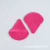 Borla de Terciopelo Triangular de Cristal de Colores con Gancho, Borla de Terciopelo de Cristal para Maquillaje, Esponja de Belleza
