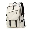 Mochila Zeyue simple y versátil para hombres y mujeres, bolsa escolar para estudiantes, mochila para portátil de gran capacidad, estilo coreano estilo ins, bolsa de viaje casual