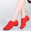 Dance PA zapatos de práctica nuevos para mujer baile de salón cuadrado doble suela suave práctica clásica zapatos de baile de profesor con suela