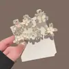 Pinza de garra pequeña ojo de gato para mujer, pinza de pelo pequeña bonita y exquisita para el costado del cabello, pinza de pelo de alta gama, para peinado semi-recogido, pinza de tiburón con temperamento