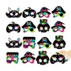 Pintura Raspadinha Popular de Halloween da Amazon DIY Máscara Infantil Pintura Raspadinha de Alienígena Papel Raspadinha Diversão Raspadinha