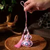 Sache de Cabaça Estilo Antigo Bênção de Paz Sache Bordado Ponto Turístico Cultural Criativo Talismã Protetor Pingente Decoração de Carro Festival Pequeno Presente