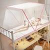 Novo Modelo de Cobertura de Cama de Barraca Individual para Casa, Não Requer Instalação, Cama Infantil à Prova de Mosquitos, Mosquiteiro Dobrável à Prova de Insetos para Dormitório de Estudante