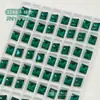 Nuevo Taladro Super Flash para Uñas Rectangular con Punta de Hielo Bloque de Hielo Taladro Decoración de Uñas Brillante Joyería Taladro Apilado Adornos de Diamante K9