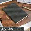 Set de Logotipo de Cuaderno de Piel de Oveja Personalizado A5 Simple Engrosado Bloc de Notas para Estudiantes Bloc de Notas para Oficina de Negocios