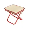 Cadeira Dobrável Portátil para Acampamento ao Ar Livre Banqueta Multifuncional Estojo Lápis Dobrável Venda por Atacado Mini Banqueta de Pesca Banqueta Pequena tipo Cavalo