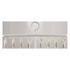 Percha a prueba de viento de múltiples cabezales, venta al por mayor, para secar calcetines domésticos, artefacto multifuncional, clip de plástico antideslizante, tendedero giratorio