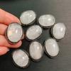 Copos de Nieve Polvo Fantasma Perlas de Cristal Hecho a Mano DIY Accesorios de Perlas Redondas Pulsera de Perlas Individual Tejido Múltiples Gemas