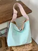 Bolsa de Gran Capacidad para Mujer 2026 Nuevo Estilo Verano Bolso de Hombro para Estudiante Universitaria Bolso Cruzado Texturizado para Mujer Bolso Tote para el Trabajo