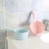 Concha de Água de Plástico Doméstica Banheiro Multifuncional Infantil Bebê Concha para Água de Banho Cozinha Cabo Longo Concha de Água Espessada