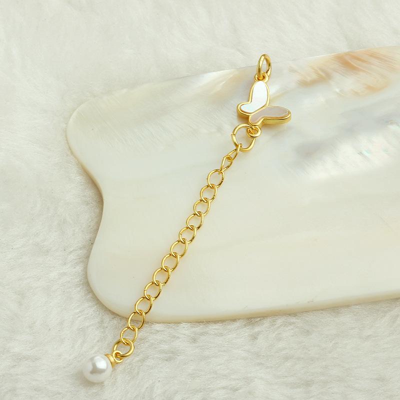 蝴蝶贝珠延长链02