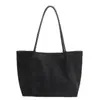 Bolso de Hombro Grande de Gamuza para Viajes de Otoño 2026 Versión Coreana Casual Simple para Mujer