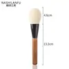 Fabricante de Cangzhou Set de Brochas de Maquillaje de 14 Piezas con Cerdas Suaves para Sombra de Ojos, Rubor, Contorno, Herramientas de Belleza con Pelo Animal