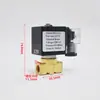 Válvula Solenoide de Alta Presión de 100/150 kg Válvula de Agua Válvula de Aire Válvula de Control Electromagnético Válvula de Interruptor