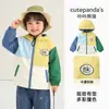 Roupas infantis Kaka Panda, jaqueta infantil com capuz, roupas de outono para meninos, blusas de outono para meninas, roupas de primavera e outono para bebês