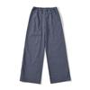Jk289-25 Verano Nuevo Estilo Europeo y Americano Retro Cordón Tira Cuadros Holgado Pierna Ancha Recto Pantalones Casuales