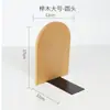 Atril de libros de madera maciza de nogal negro, creativo y sencillo, para escritorio de oficina, extraíble, con adornos de almacenamiento