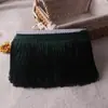 Em Estoque 10cm Poliéster Trançado Seda de Gelo Franja Fantasia de Palco Cortina Tapete Borla Decorativa Acabamento de Renda Atacado