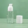 Venta al por mayor del fabricante 20 Cabezales de Bomba para Pasta de Dientes con Boquilla de Spray Externa de Doble Capa, Tapa Redonda de PP Cosmética Galvanizada, Cabezal de Bomba de Presión para Loción