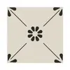 Pegatinas de suelo antideslizantes para interiores, pegatinas de azulejos franceses frescas y sencillas, pegatinas de suelo autoadhesivas retro para baño, venta al por mayor
