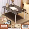Mesa de Té Pequeña Plegable para Uso Doméstico, Adecuada para Ventanas de Mirador, Tatami de Dormitorio, Balcón y como Escritorio Extensible para Cama