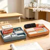 Podio para Profesores BNBST Organizador de Materiales de Tiza para Enseñar Caja de Almacenamiento de Papelería de Escritorio Misceláneos Clasificación Múltiples Colores Disponibles