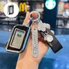 Adecuado para Mando a Distancia de Alarma Bidireccional Starline A93 Ruso Funda Protectora para Mando a Distancia de Llave de Coche de TPU