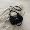 Bolso de lunares súper popular estilo coreano para mujer, nuevo y moderno bolso de hombro y bandolera para el día a día, exquisito bolso de axila