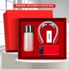 Presentes Práticos para o Dia do Professor para Clientes, Conjunto de Presente de Negócios de Luxo, Xícara de Chá Revestida de Titânio, Presente Souvenir com Logotipo Personalizado