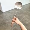 Espátula de Acero Inoxidable 316, Espátula para Champiñones, Espátula de Cocina con Mango de Nogal, Cuchara para Freír, Utensilios de Cocina para el Hogar, Soporta Personalización
