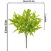 Planta de proteção UV para exterior, flor trombeta artificial, decoração para portas e janelas de casa, vaso de imitação estrelado, arranjo de flores