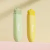 Cepillo de dientes plegable para viajar, portátil, ahorra espacio, cerdas suaves, lavable, enjuague bucal, cepillo de dientes de limpieza con forma de zanahoria