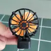 Brinquedo Doce Miniatura Mini Ventilador Elétrico Pequeno de 6 Pontas ob11 Boneca de Pano Pequena Acessórios para Casa de Bonecas Adereços Modelo