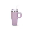 Amazon Taza de Coche con Asa de 14 oz Acero Inoxidable 304 Taza con Aislamiento al Vacío Acompañante para Deportes al Aire Libre Taza con Popote