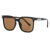 Gafas de sol de moda de alta gama de GM, sencillas, con montura redonda, que favorecen el rostro y brindan protección solar para vacaciones y viajes.