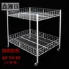 Estante flotante estante de sushi plegable carrito puesto de postres puesto de hielo raspado móvil para exteriores