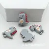 Acessórios de resina de dinossauro fofo de desenho animado fosco diy cola de creme capa de celular adesivos de geladeira acessórios de cabelo atacado