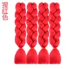 Peluca trenza sucia Hip Hop Color Africano Cabello trenzado alta temperatura peluca trenza sucia chica anime banda para el pelo degradado Cabello Seda