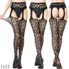 Conjunto de Liguero de Encaje Sexy para Mujer, Medias Sexys, Medias de Liguero sin Tentación con Calcetines, Talla Grande de Comercio Exterior
